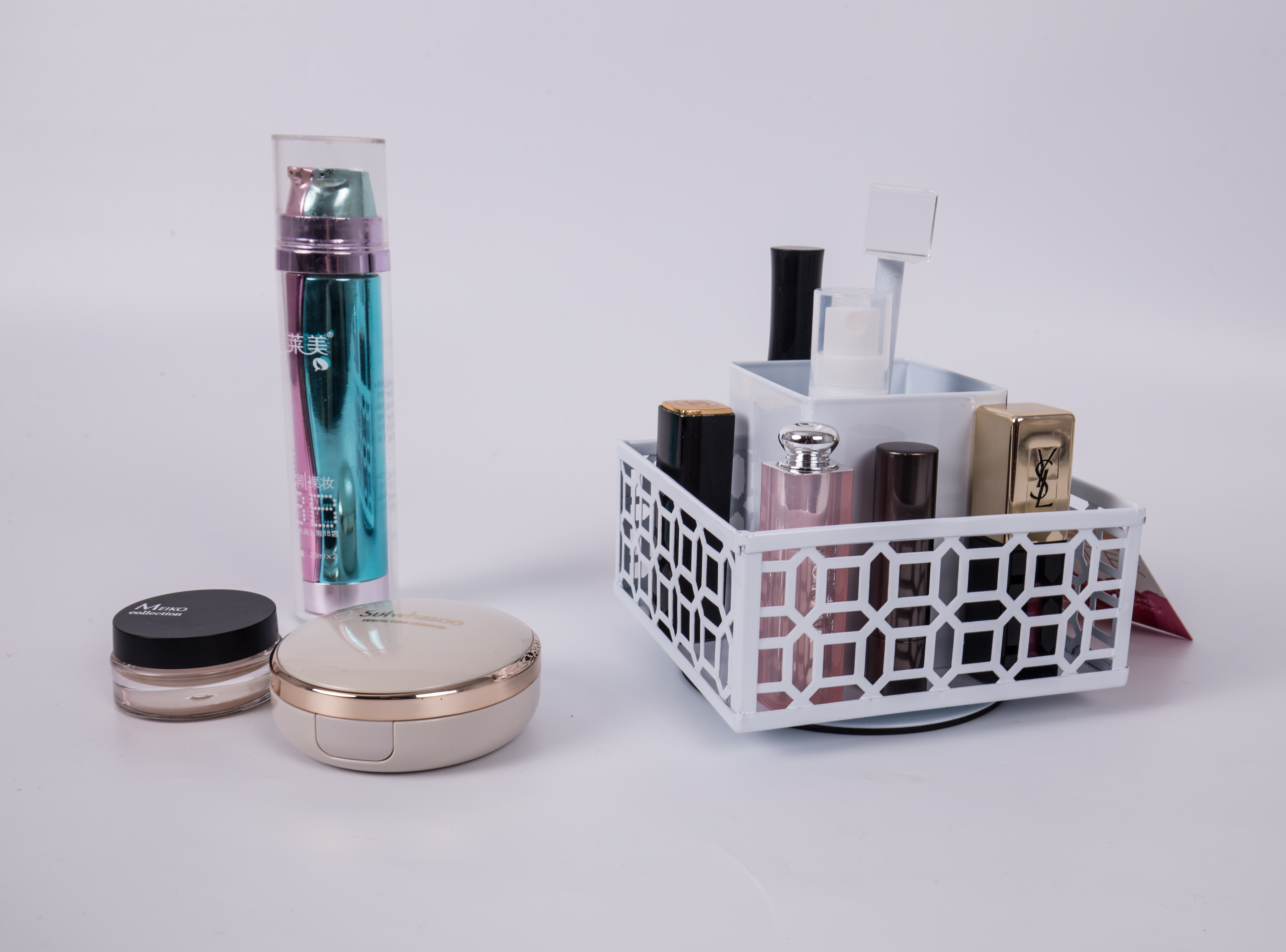 旋轉化妝品收納盒