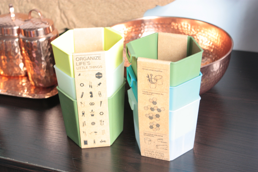 六邊形塑料多功能收納杯